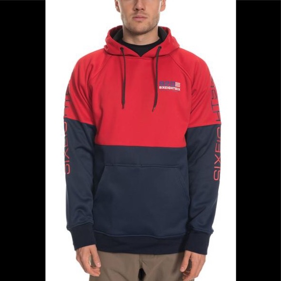 686 Other - 686 MEN'S LINK BONDED FLEECE PULLOVER HOODY! NEW